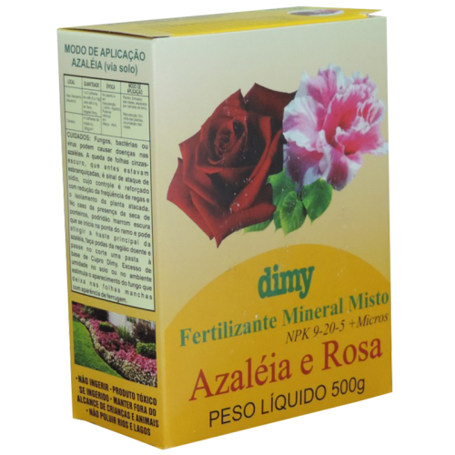Foto: Fertilizante Azaléia e Rosa 12x500Ml