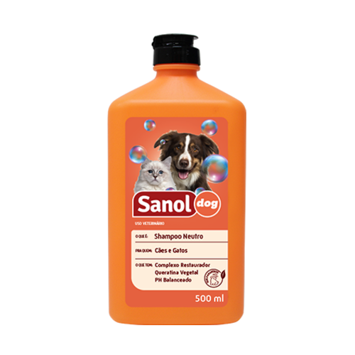 Foto: Shampoo Sanol Dog Neutro Fr 500 ml