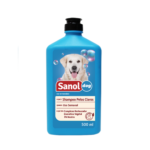 Foto: Shampoo Dog Pelos Claros Fr 500 ml