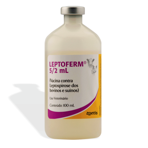 Foto: Vacina Leptoferm 5 100 ml Fr 50 Doses