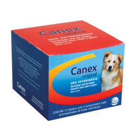 Vermífugo Canex Original 4 Comprimidos
