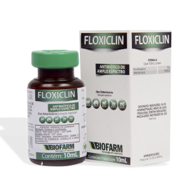 Floxiclin Enrofloxacina Inj Fr 10 ml