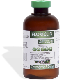 Floxiclin Enrofloxacina Inj Fr 50 ml
