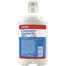 Chemitril Enrofloxacina 10 Inj Fr 500 ml