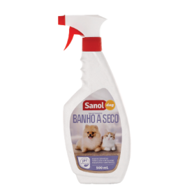 Banho A Seco Sanol Dog Fr 500 ml