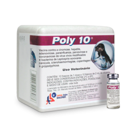Vacina Poly 10 Básica V10 1 Dose