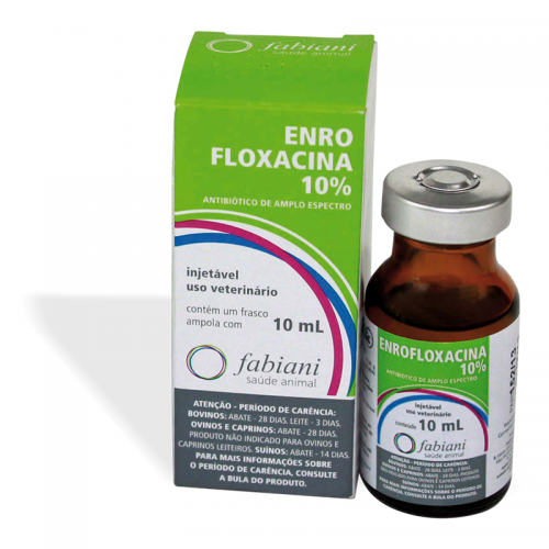 Foto: Enrofloxacina 10 Frs 10 ml