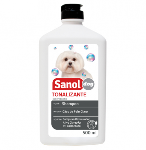 Foto: Shampoo Dog Tonalizante Para Pelos Claros 500ml