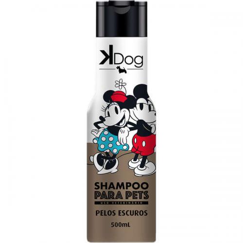 Foto: Shampoo Para Pets Pelos Escuros Kdog 500 Ml
